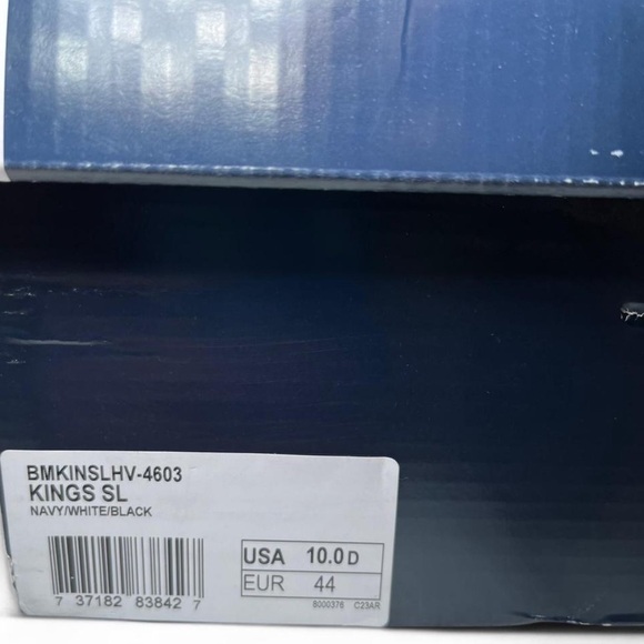 British Knights KINGS SL Series Navy White Black Sneakers - Brand New - Picture 8 of 8